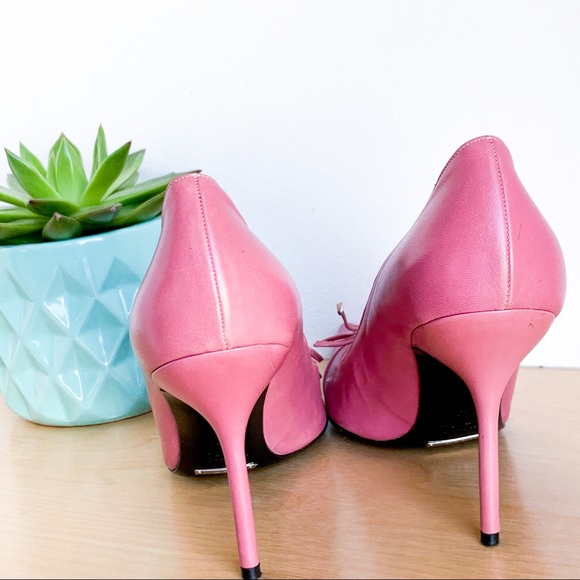 🇮🇹 DOLCE & GABBANA mauve pink leather shoes - Picture 4 of 11